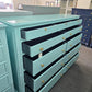 Restoration Hardware all solid wood blue Lacquered dresser