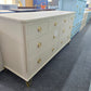 Ethan Allen beige Solid wood dresser