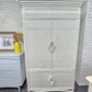 Gorgeous bamboo lacquered alabaster armoire