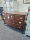 19th century Regency bowfront dresser