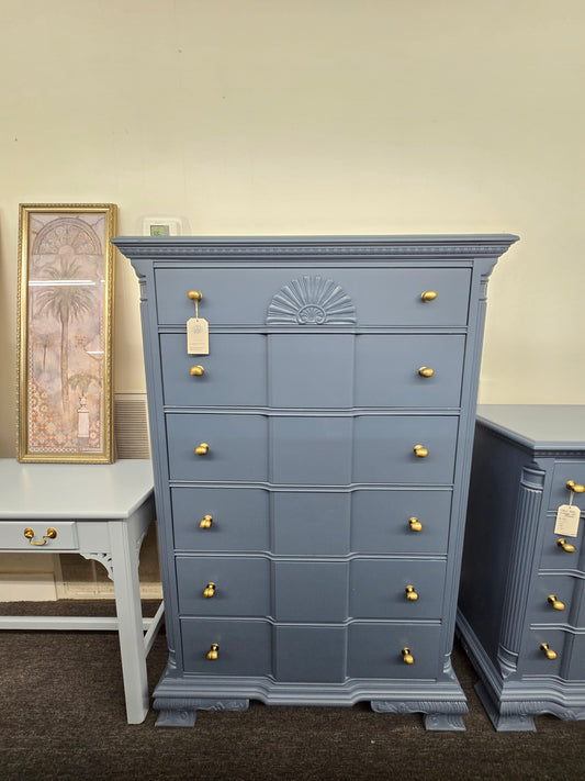 6 drawers 2 doors teal dresser HelloCutieFurniture 6 drawers 2 doors teal dresser HelloCutieFurniture