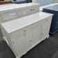 White Distressed cabinet