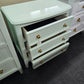 Minty green cute nightstand