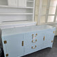 Baby blue solid wood WHITE FURNITURE  lacquer sideboard