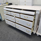 Beautiful pale pink 10 drawers dresser